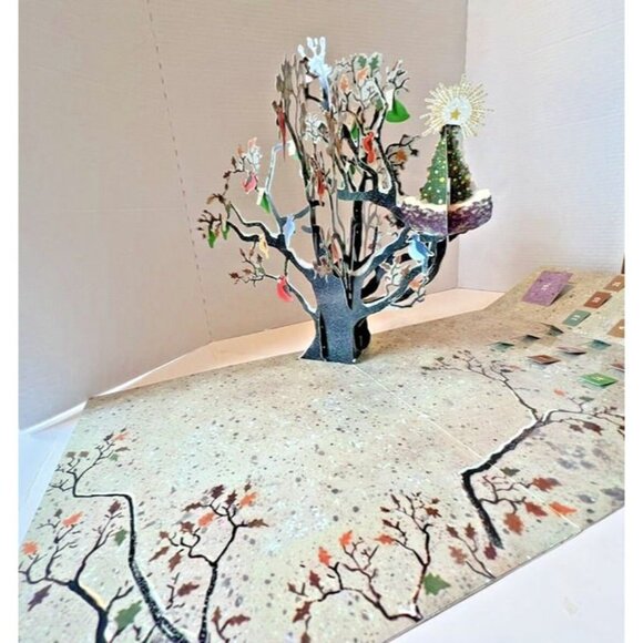 Vtg Metropolitan Museum Avian‎ Holiday Pop Up Advent Calendar 2012 Adolf Dehn - Picture 3 of 8